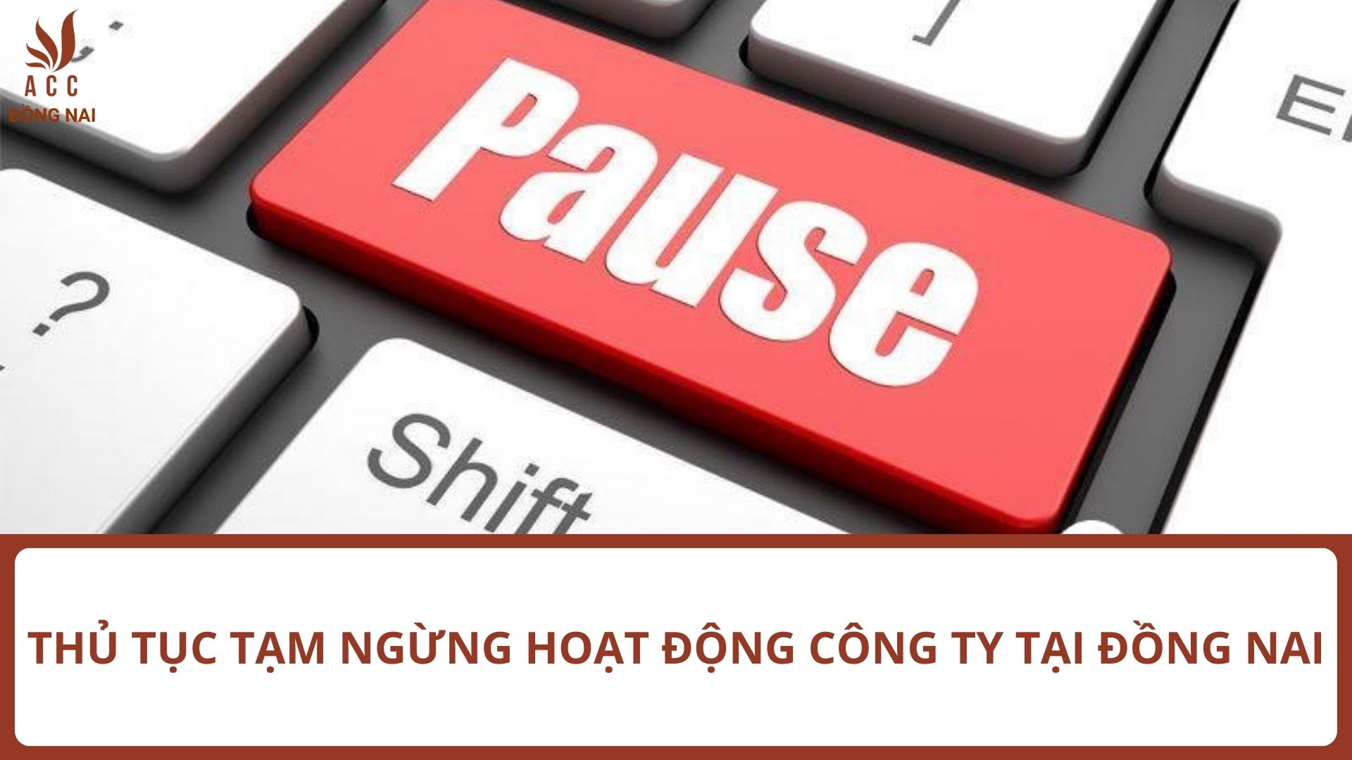 Thủ tục tạm ngừng hoạt động công ty tại Đồng Nai