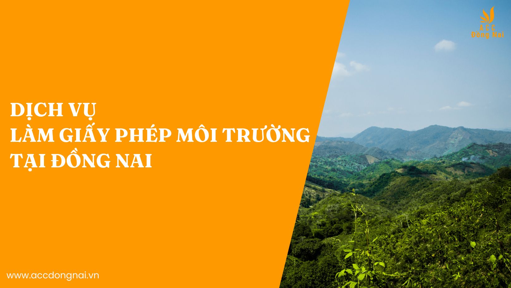 Dịch vụ làm Giấy phép môi trường tại Đồng Nai