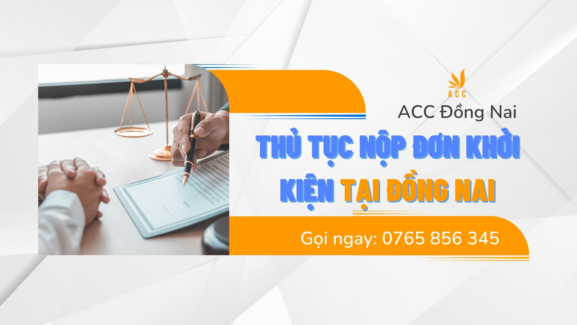 Thủ tục nộp đơn khởi kiện tại Đồng Nai