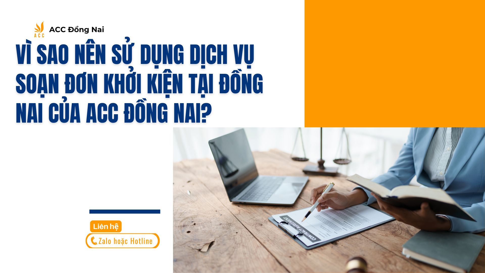 Vì sao nên sử dụng dịch vụ soạn đơn khởi kiện tại Đồng Nai của ACC Đồng Nai?