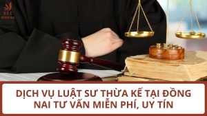 Dịch vụ luật sư thừa kế tại Đồng Nai 