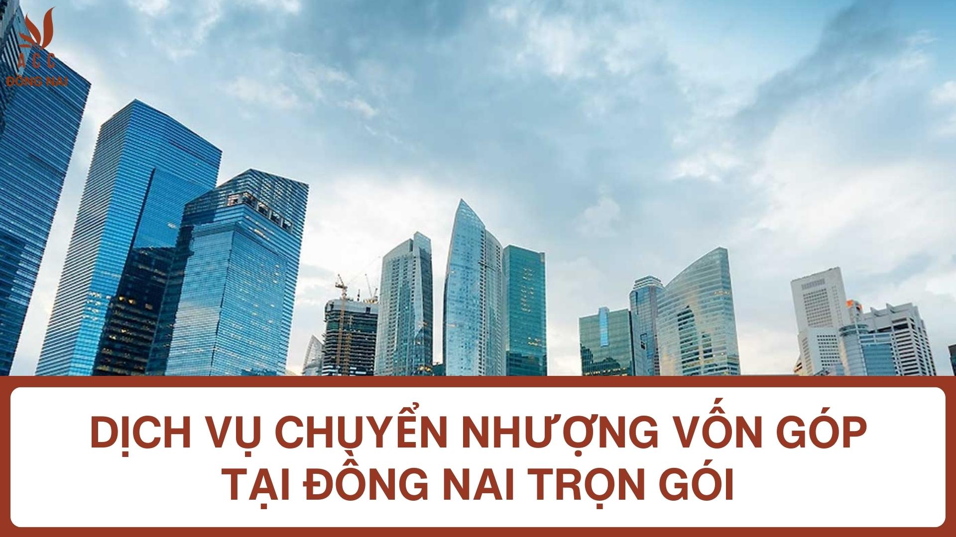 Dịch vụ chuyển nhượng vốn góp tại Đồng Nai