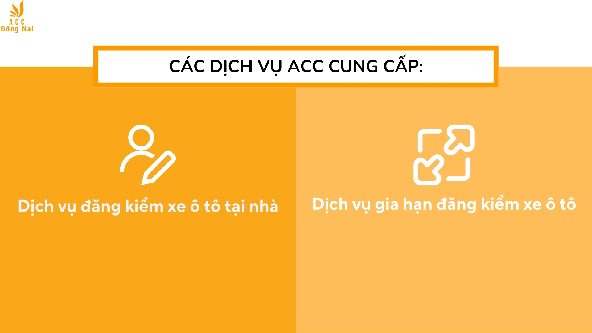 Các dịch vụ ACC cung cấp