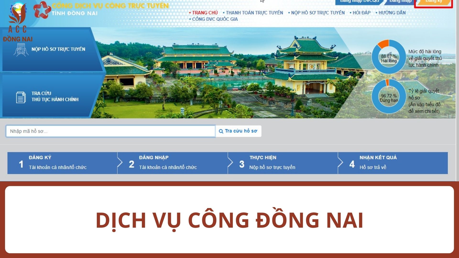 Dịch vụ công Đồng Nai