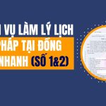 Dịch vụ làm Lý lịch tư pháp tại Đồng Nai nhanh chóng (Số 1&2)