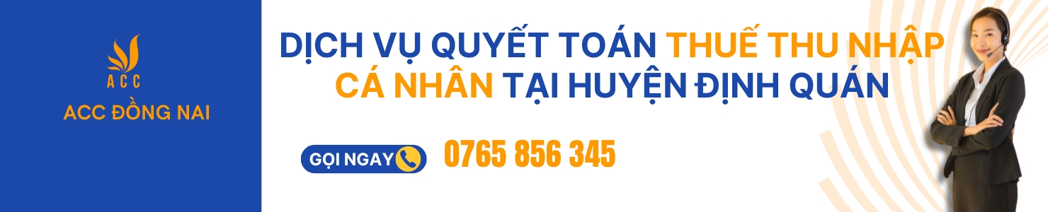 Dịch vụ quyết toán thuế thu nhập cá nhân tại huyện Định Quán banner