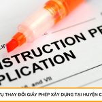 Dịch vụ thay đổi giấy phép xây dựng tại Huyện Cẩm Mỹ