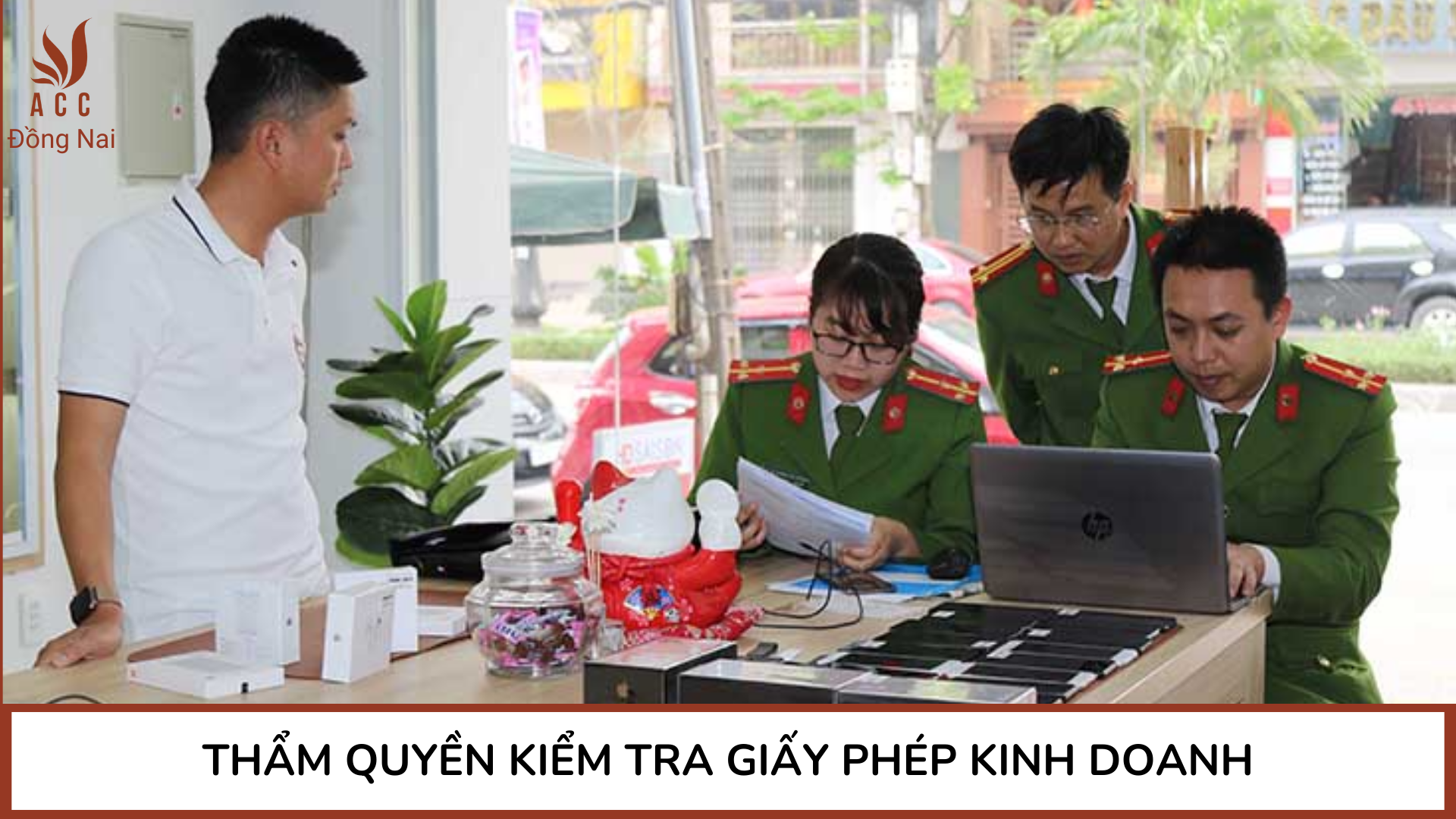 Thẩm quyền kiểm tra giấy phép kinh doanh