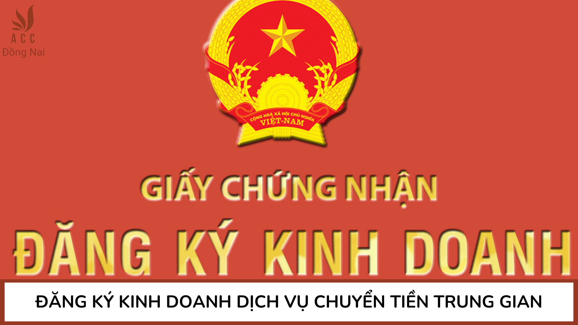 Đăng ký kinh doanh dịch vụ chuyển tiền trung gian