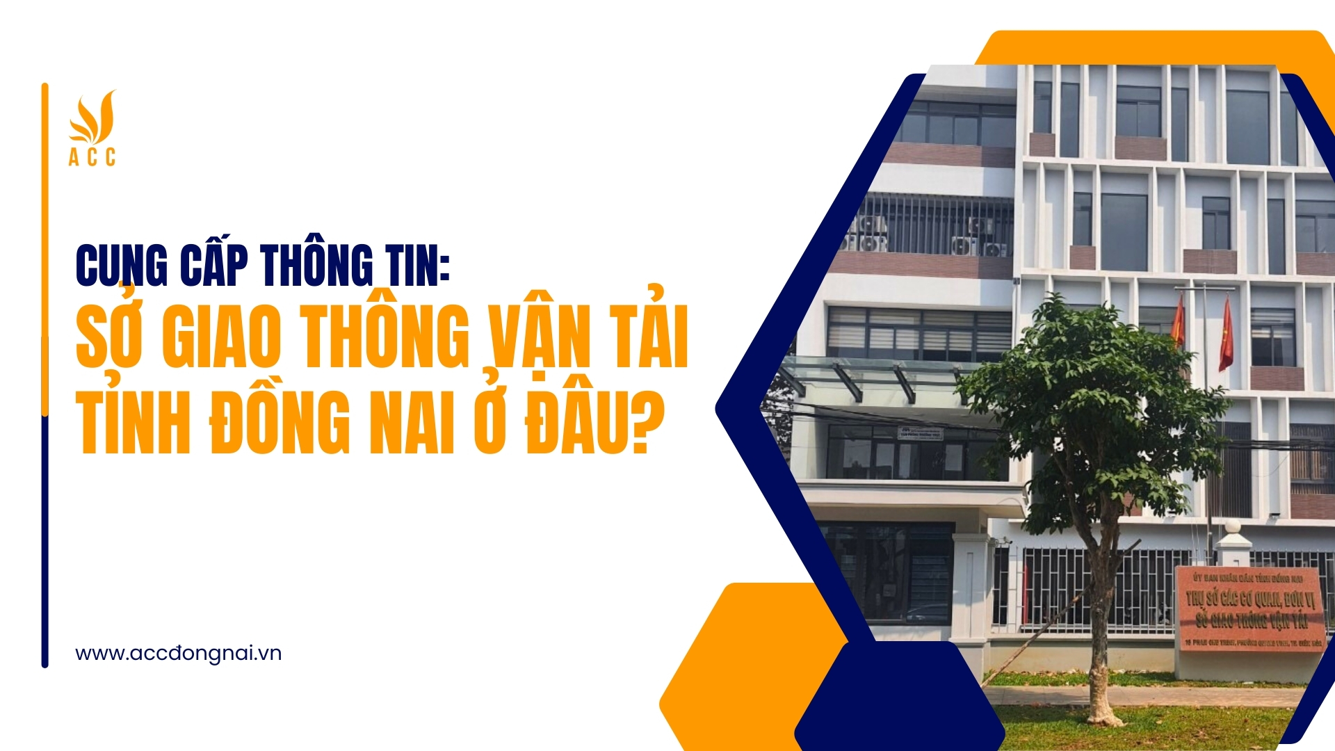 Sở giao thông vận tải tỉnh Đồng Nai ở đâu?