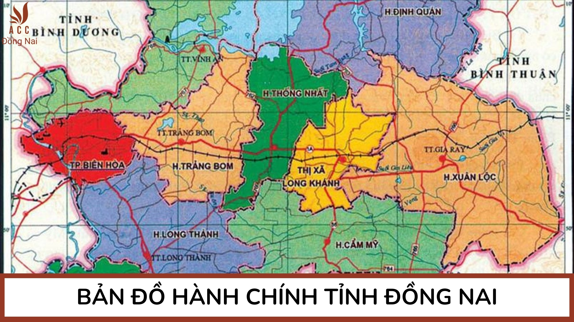 Bản đồ Đồng Nai