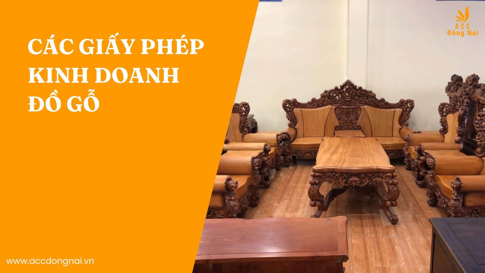 Các giấy phép kinh doanh đồ gỗ