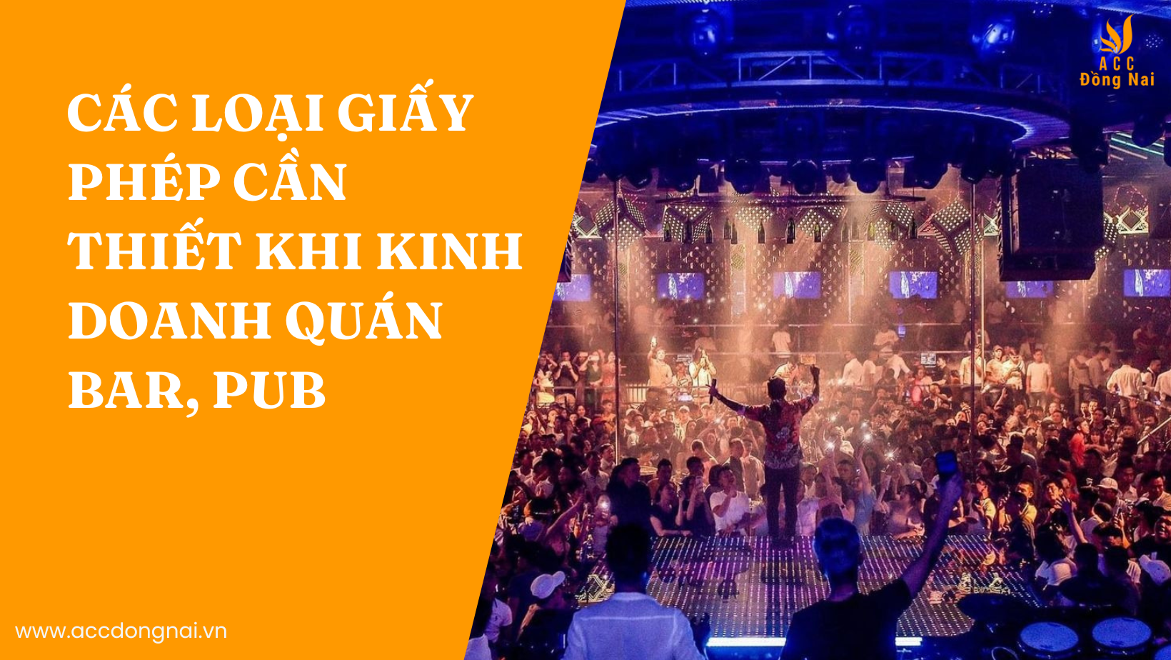 Các loại giấy phép cần thiết khi kinh doanh quán Bar, Pub