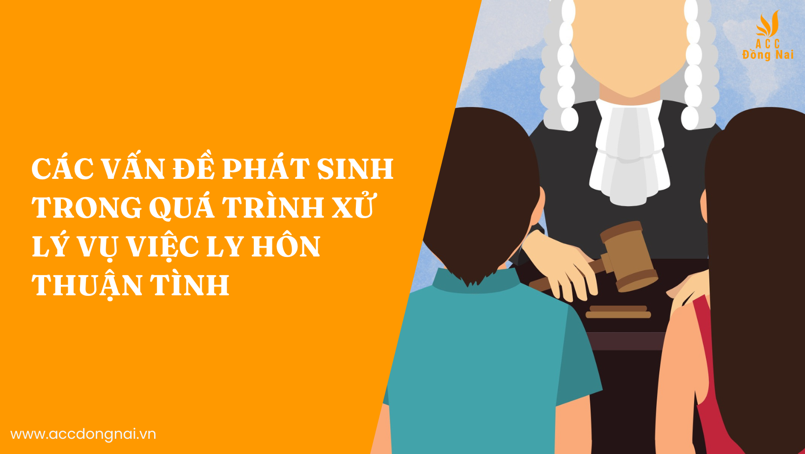 Các vấn đề phát sinh trong quá trình xử lý vụ việc ly hôn thuận tình