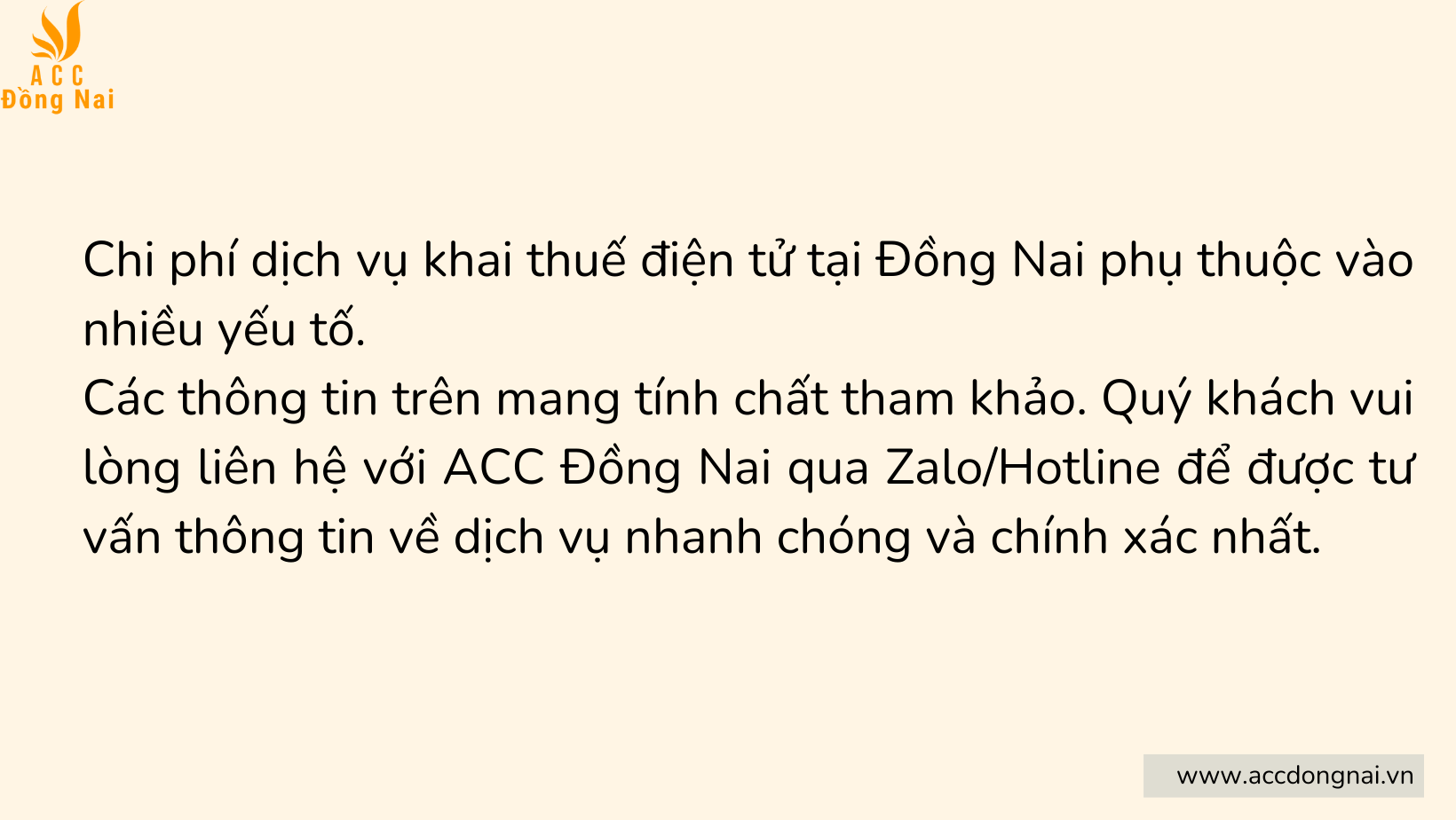 Chi phí dịch vụ khai thuế điện tử