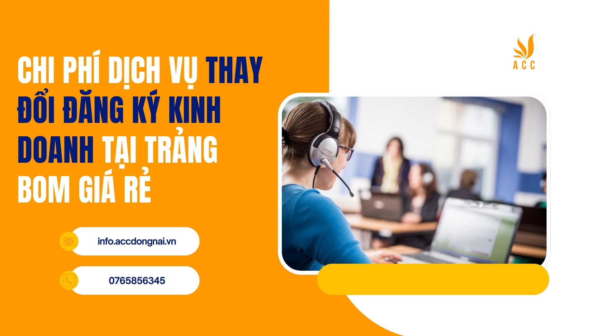 Chi phí dịch vụ thay đổi đăng ký kinh doanh tại Trảng Bom giá rẻ