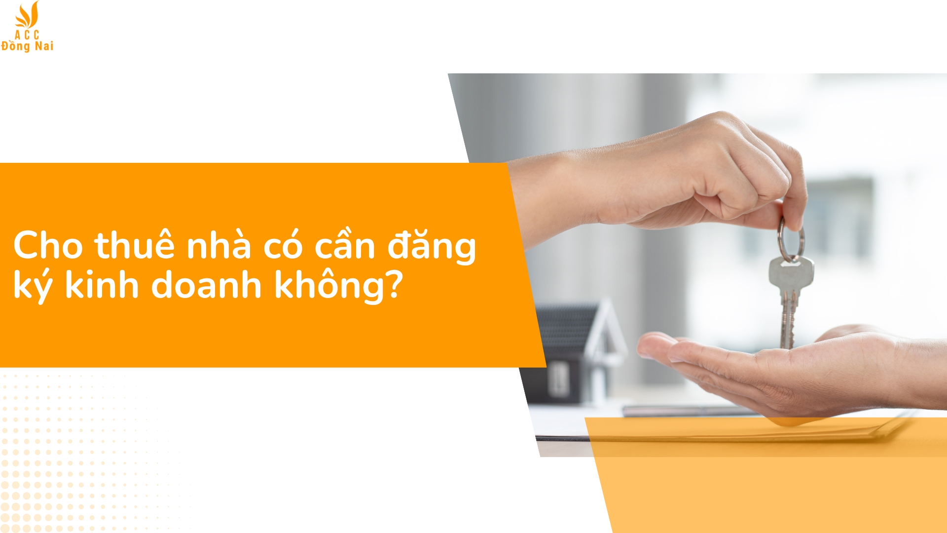 Cho thuê nhà có cần đăng ký kinh doanh không?