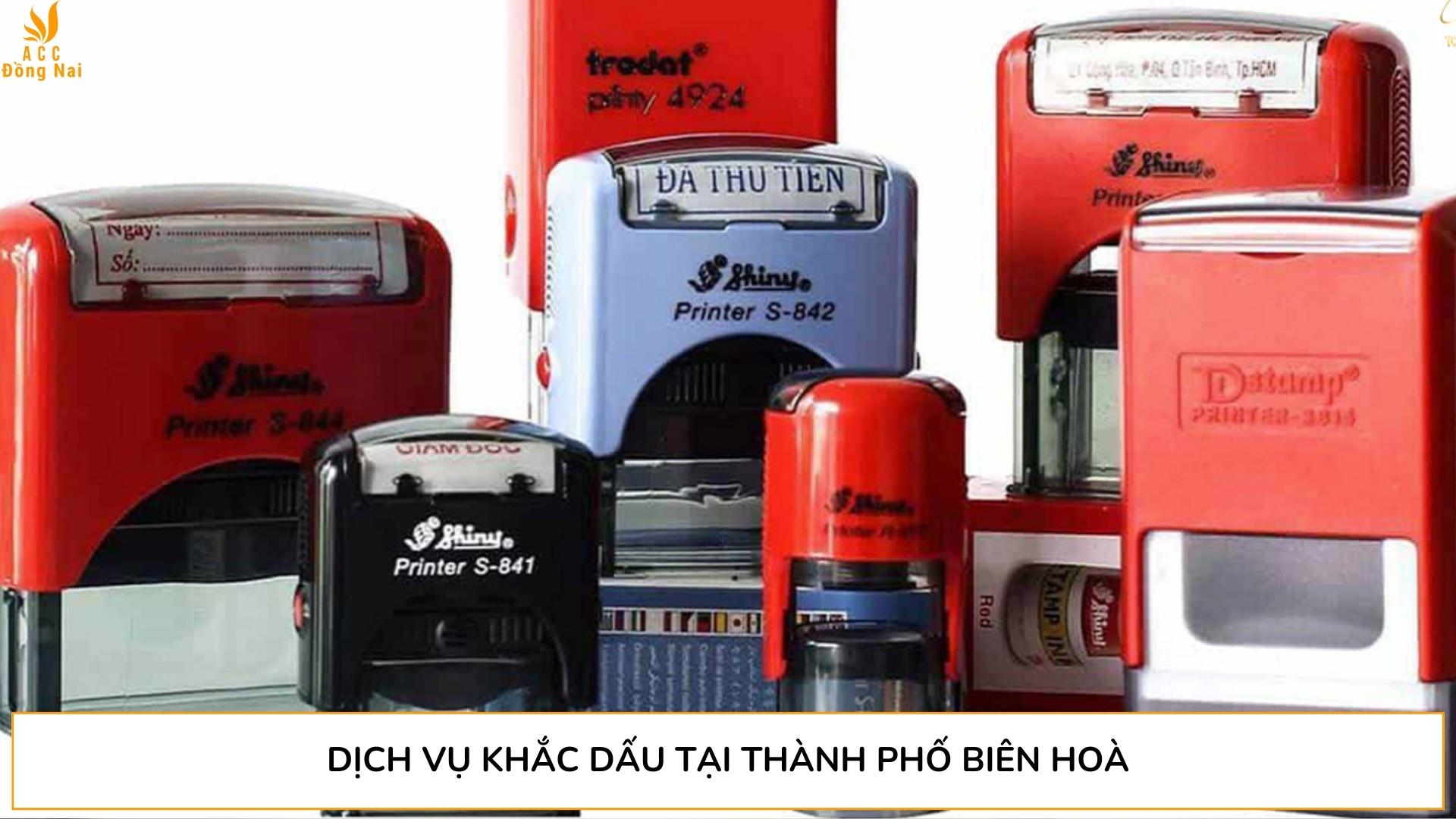 Dịch vụ khắc dấu tại Thành phố Biên Hoà