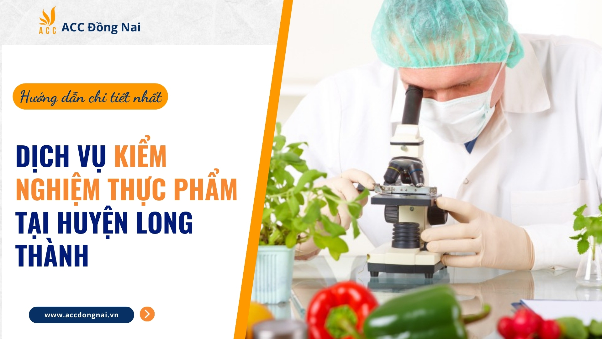 Dịch vụ kiểm nghiệm thực phẩm tại Huyện Long Thành