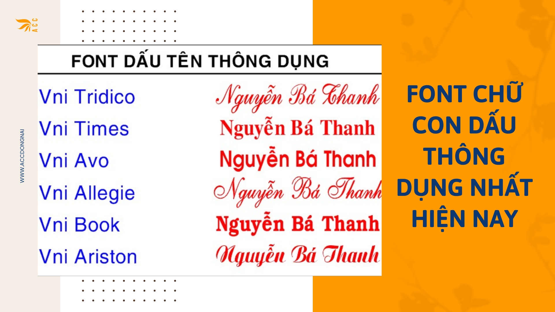 Font chữ con dấu chuyên dụng nhất hiện nay