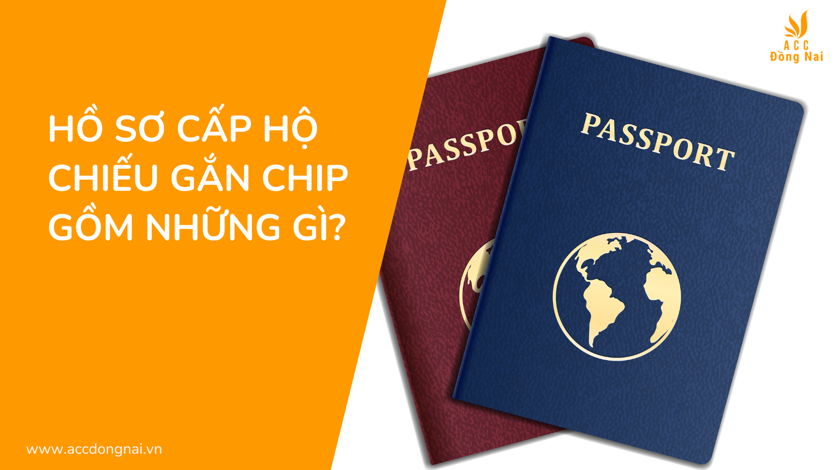 Hồ sơ cấp hộ chiếu gắn chip gồm những gì?