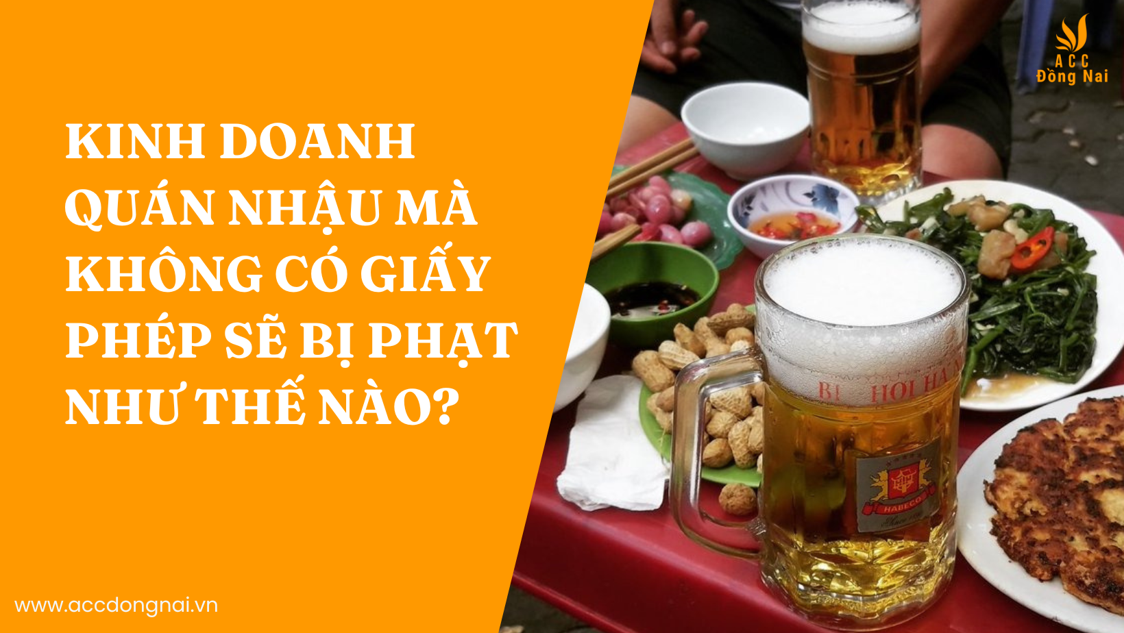 Kinh doanh quán nhậu mà không có giấy phép sẽ bị phạt như thế nào?