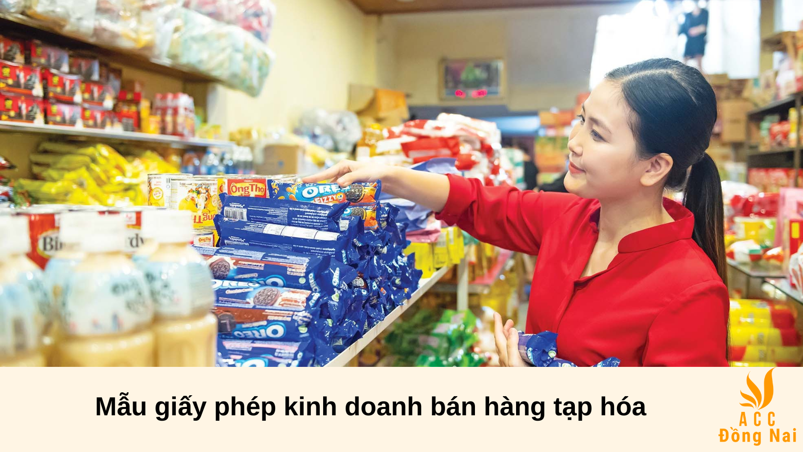 Mẫu giấy phép kinh doanh bán hàng tạp hóa