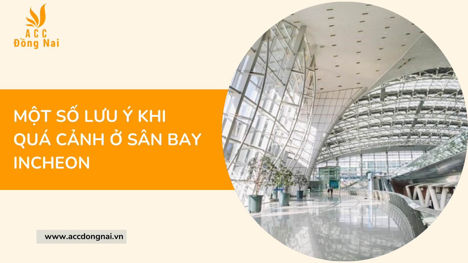 Một số lưu ý khi quá cảnh ở sân bay Incheon