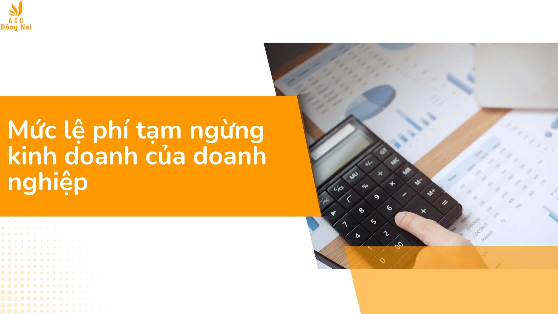 Mức lệ phí tạm ngừng kinh doanh của doanh nghiệp