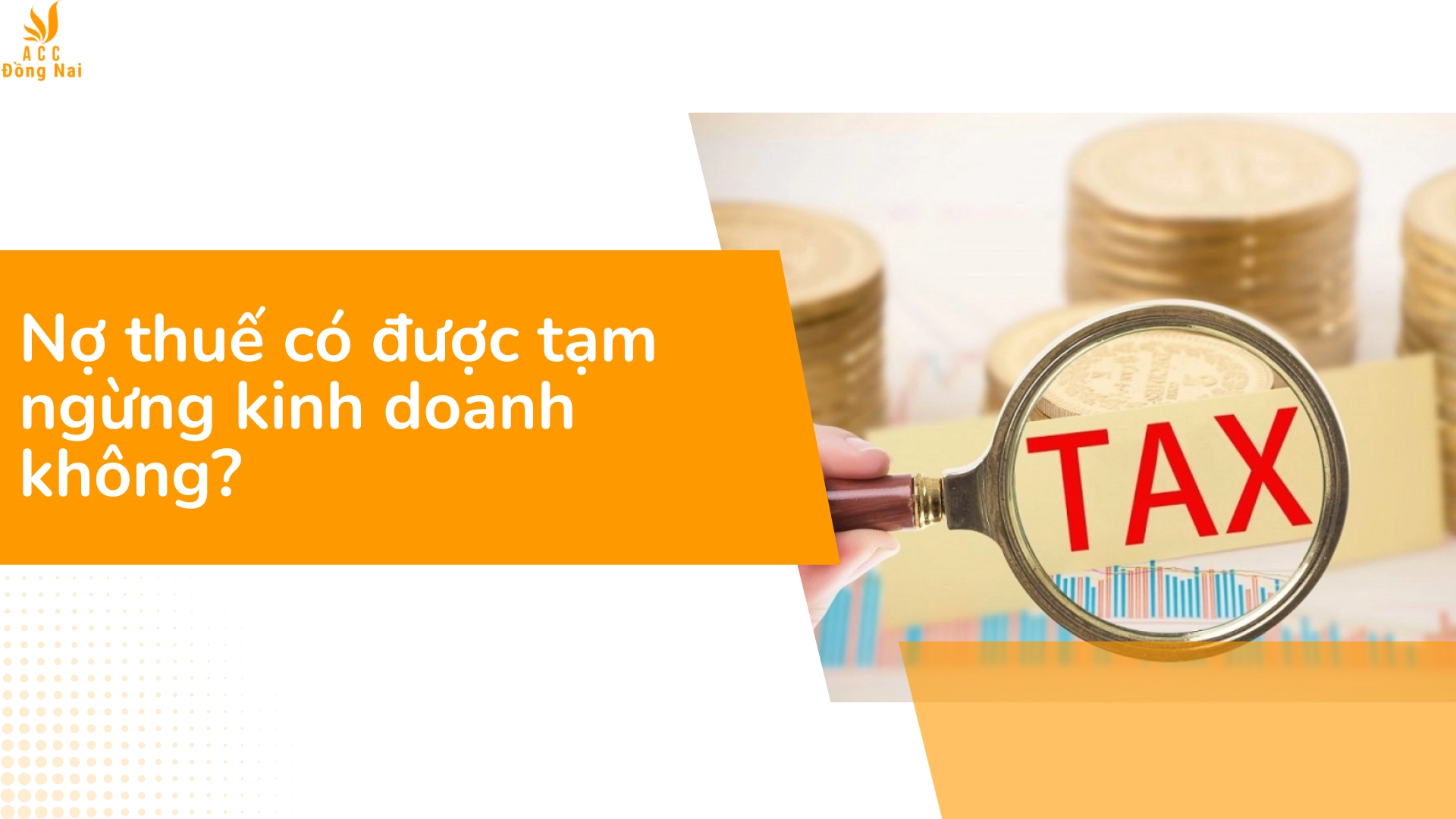 Nợ thuế có được tạm ngừng kinh doanh không?