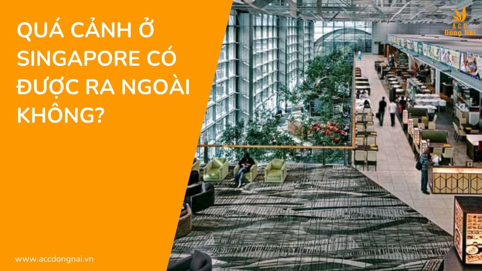 Quá cảnh ở Singapore có được ra ngoài không?