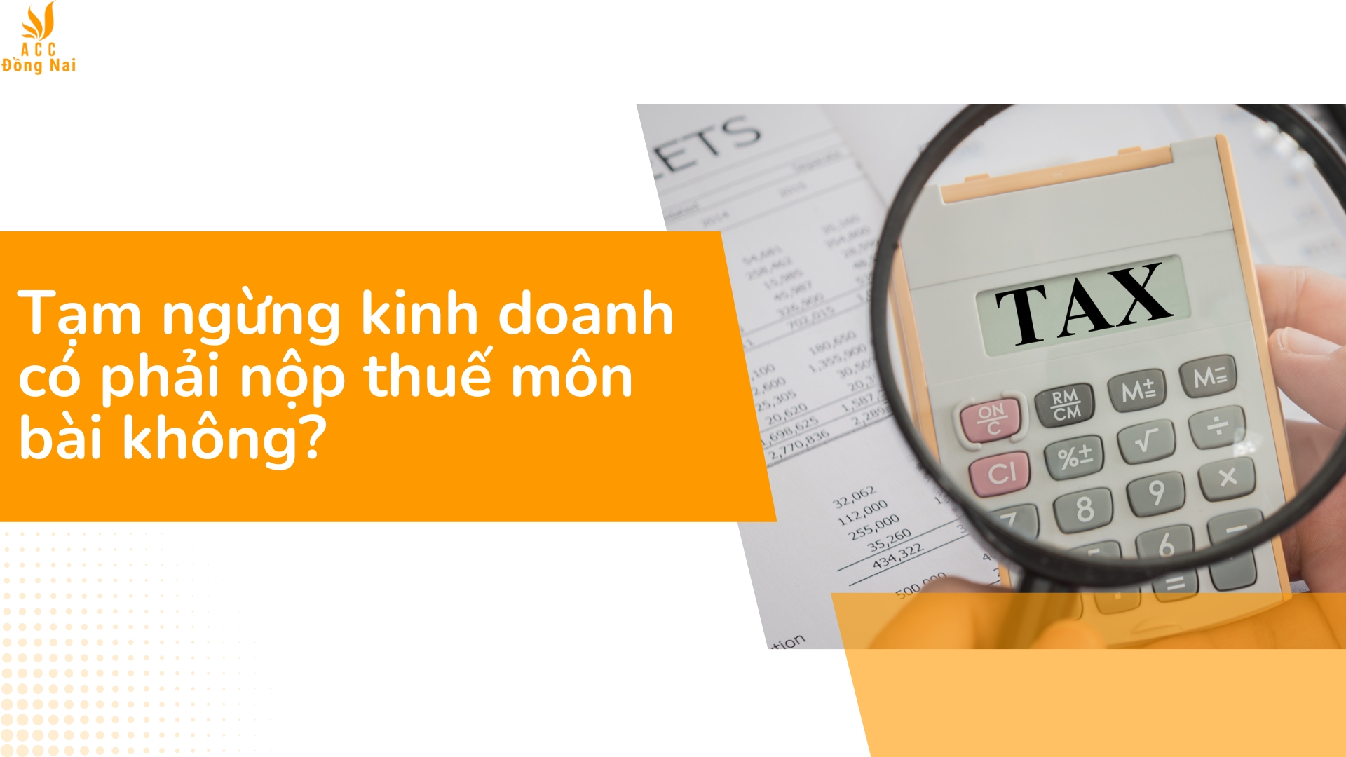 Tạm ngừng kinh doanh có phải nộp thuế môn bài không?