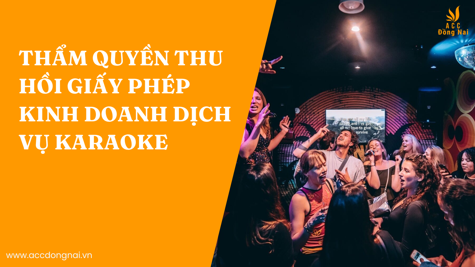 Thẩm quyền thu hồi giấy phép kinh doanh dịch vụ Karaoke