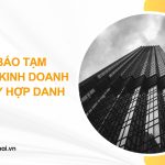 Thông báo tạm ngừng kinh doanh công ty hợp danh