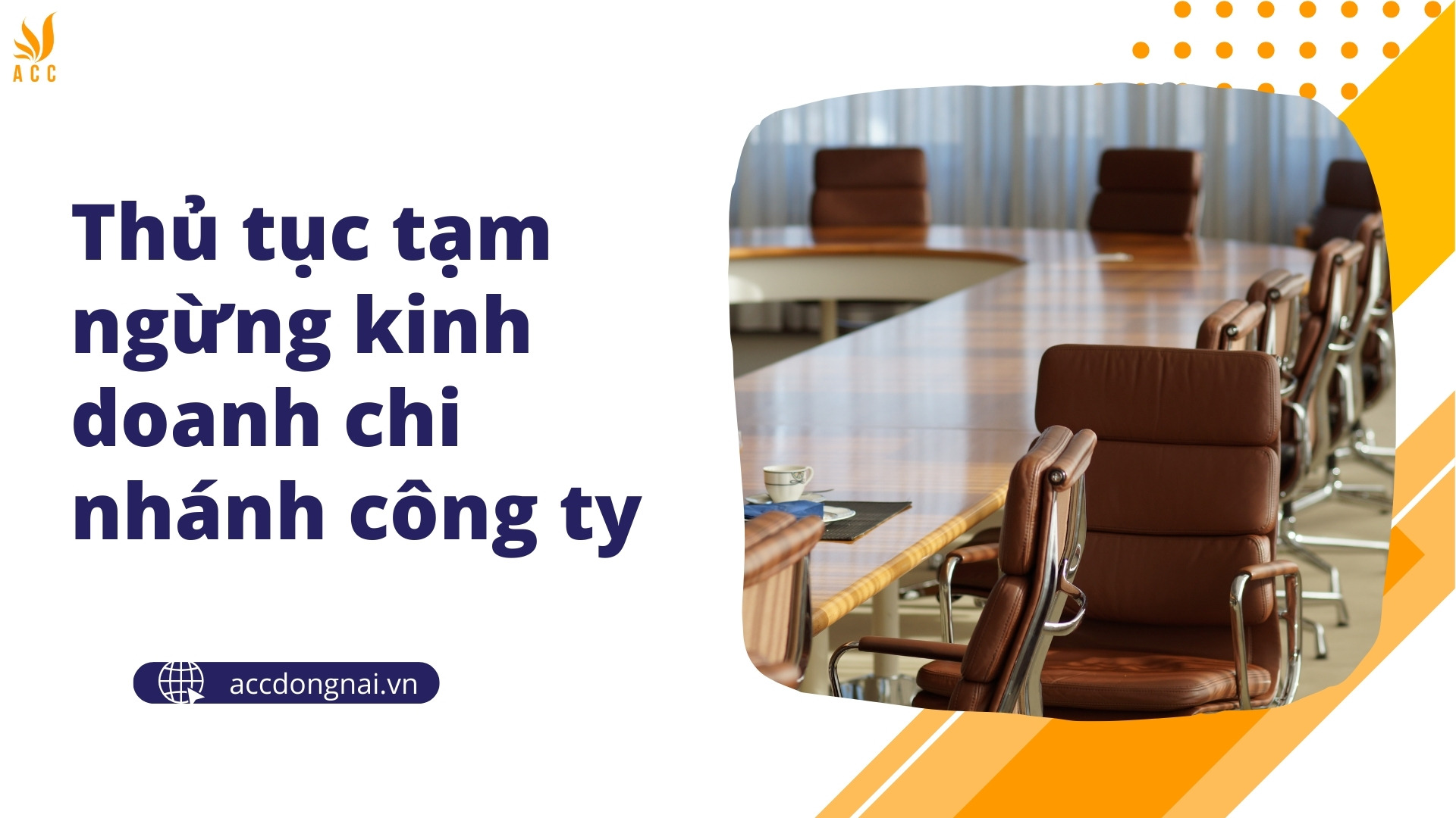 Thủ tục tạm ngừng kinh doanh chi nhánh công ty