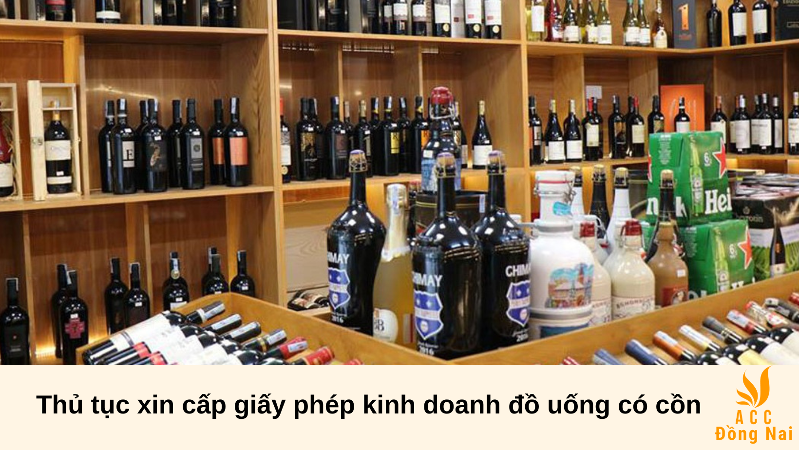 Thủ tục xin cấp giấy phép kinh doanh đồ uống có cồn