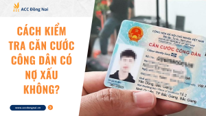 Cách kiểm tra Căn cước công dân có nợ xấu không?