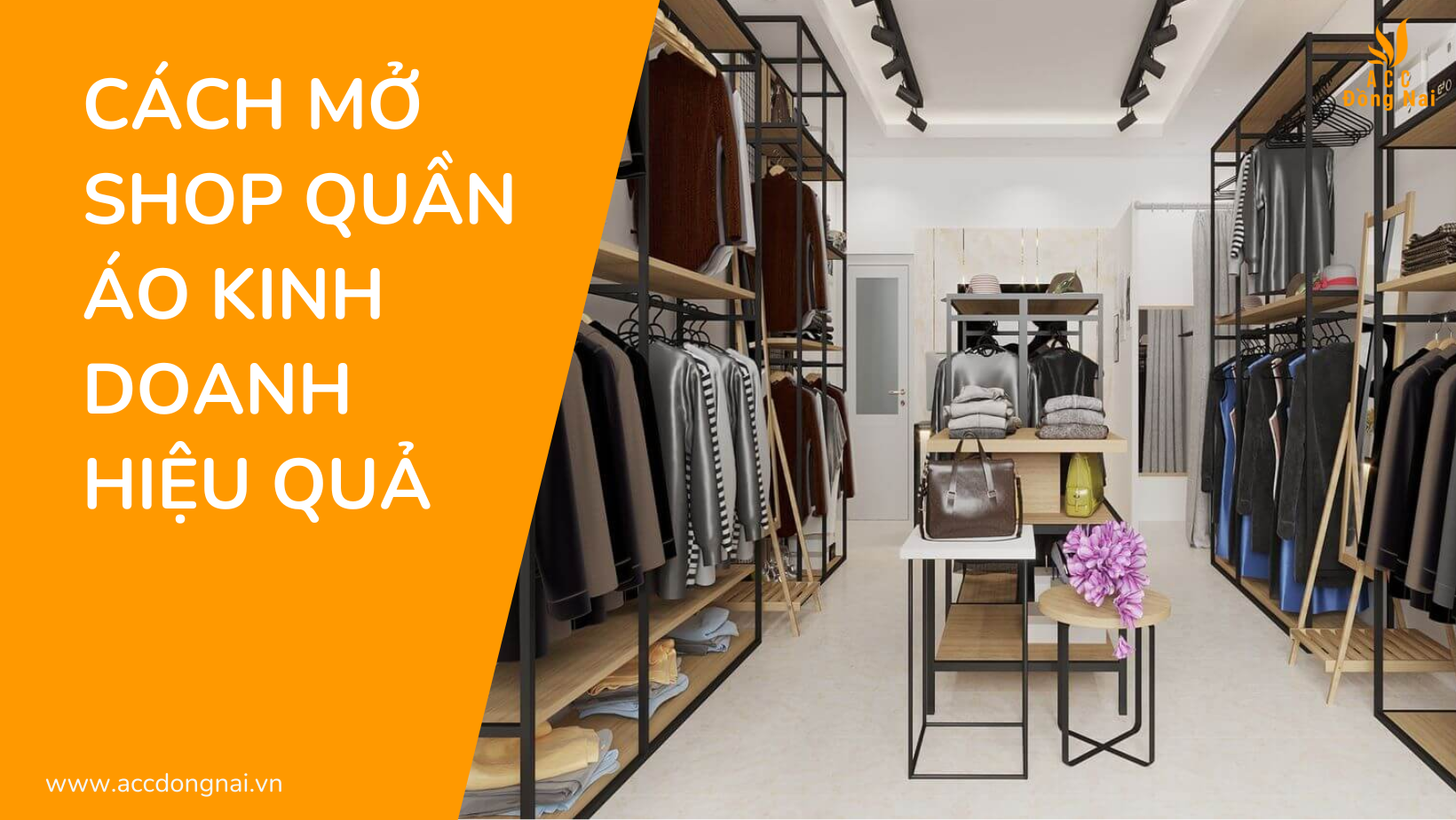 Cách mở shop quần áo kinh doanh hiệu quả