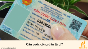 Căn cước công dân là gì?