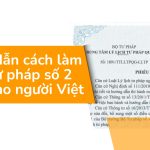 Hướng dẫn cách làm lý lịch tư pháp số 2 tại Úc cho người Việt