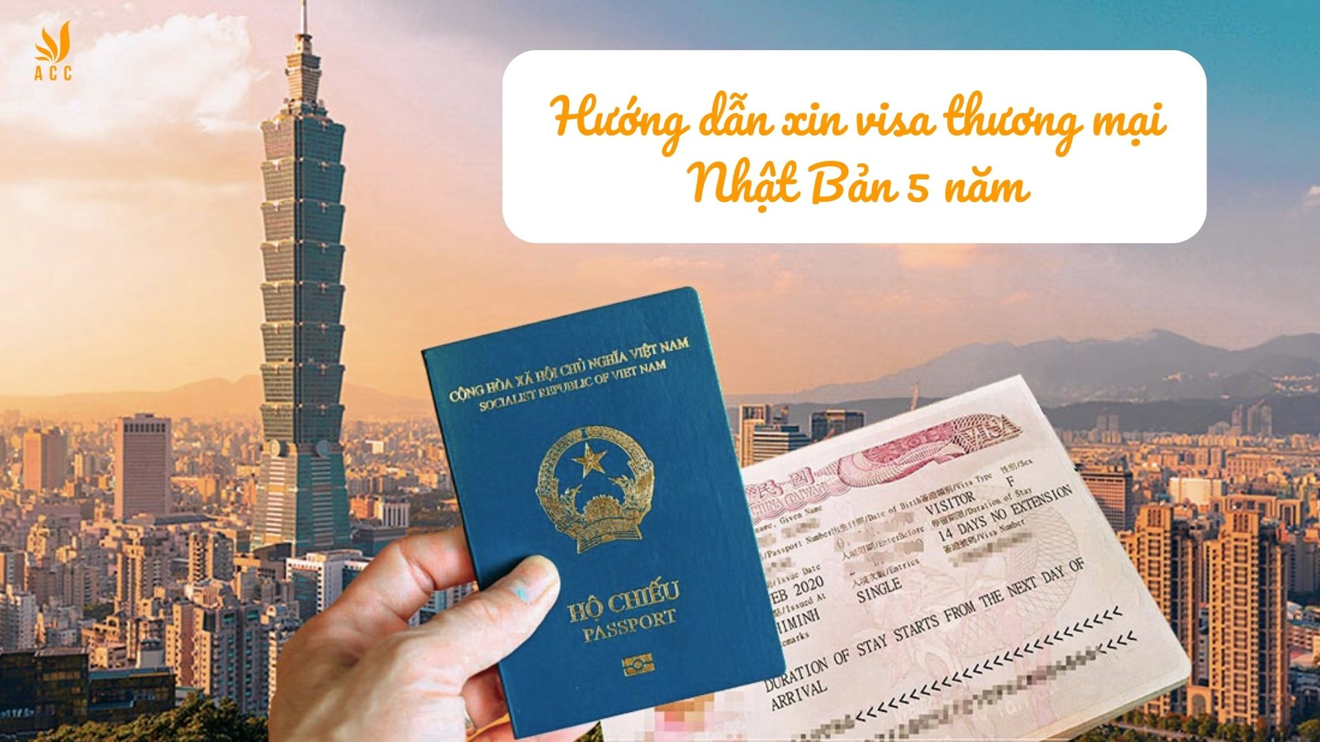 Hướng dẫn xin visa thương mại Nhật Bản 5 năm