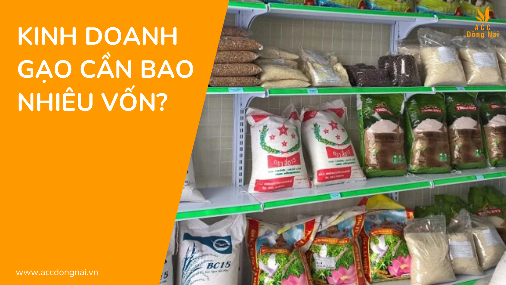 Kinh doanh gạo cần bao nhiêu vốn?