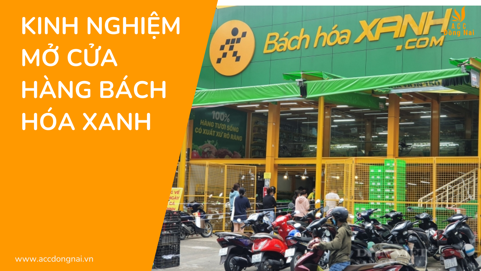 Kinh nghiệm mở cửa hàng bách hóa xanh