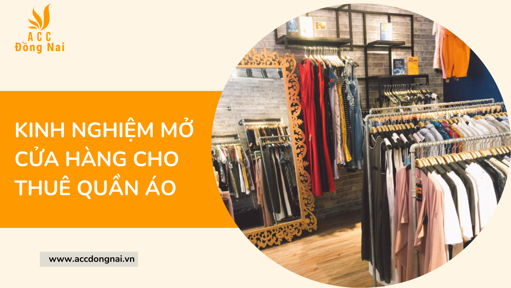 Kinh nghiệm mở cửa hàng cho thuê quần áo