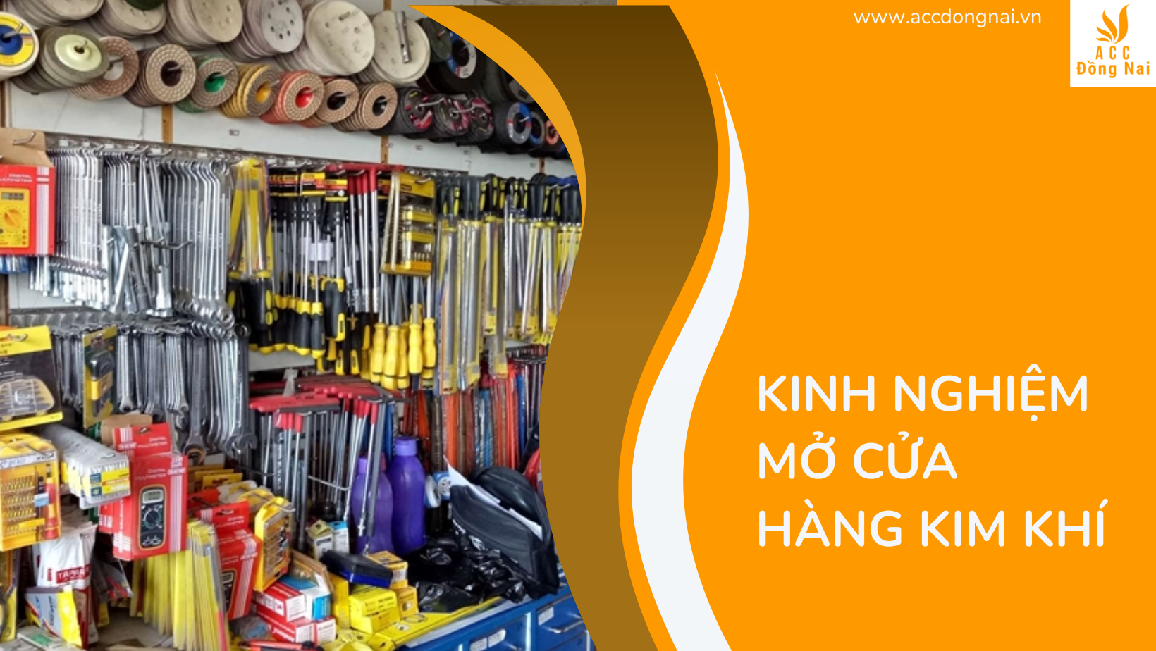 Kinh nghiệm mở cửa hàng kim khí