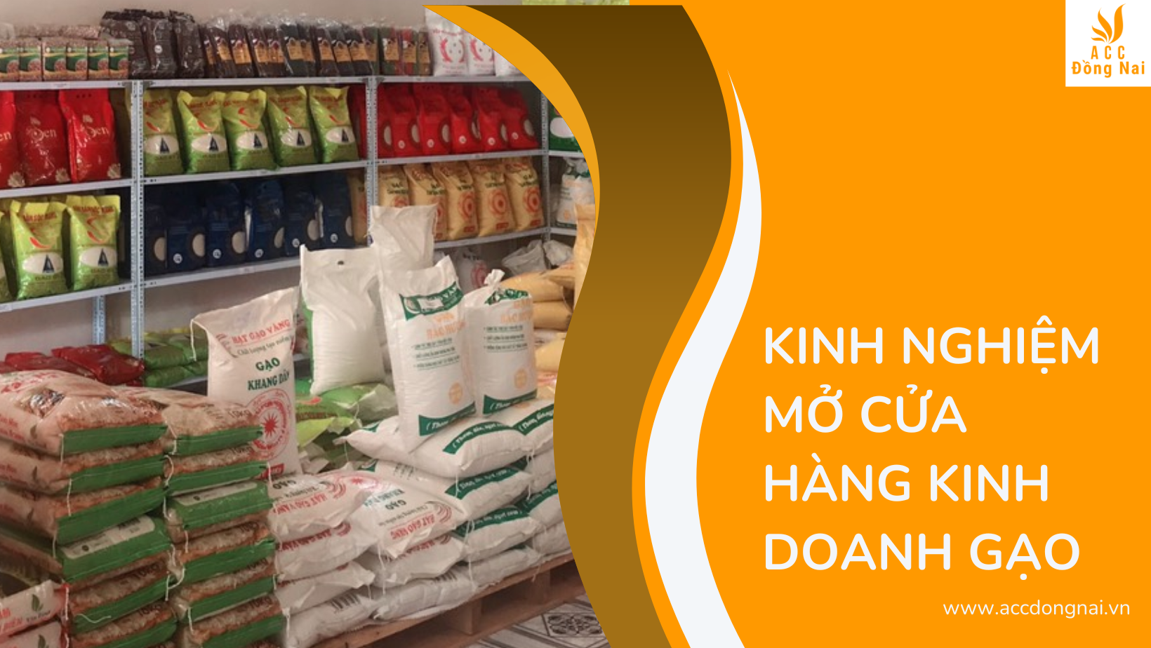 Kinh nghiệm mở cửa hàng kinh doanh gạo