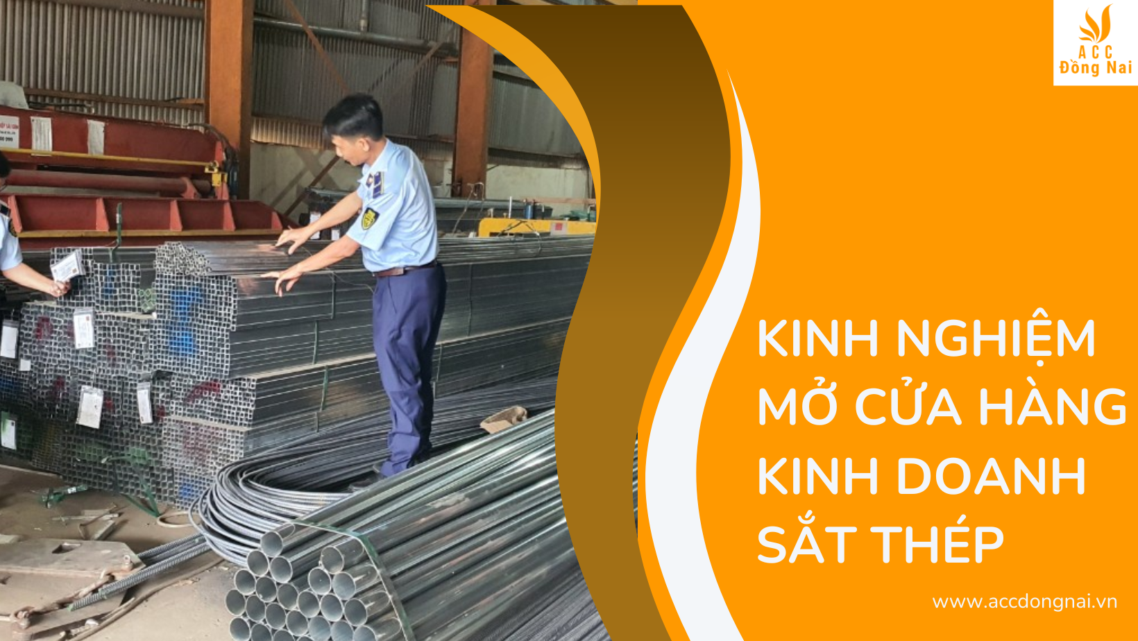 Kinh nghiệm mở cửa hàng kinh doanh sắt thép