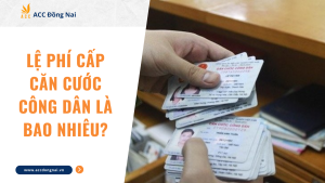 Lệ phí cấp Căn cước công dân là bao nhiêu?