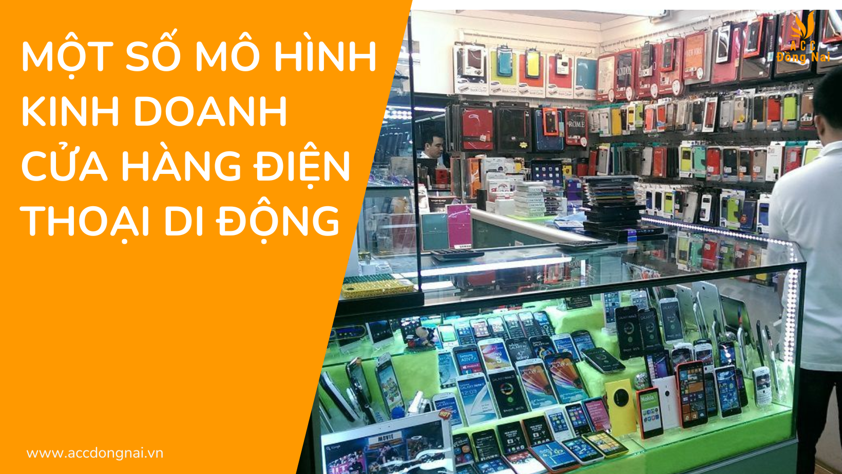 Một số mô hình kinh doanh cửa hàng điện thoại di động