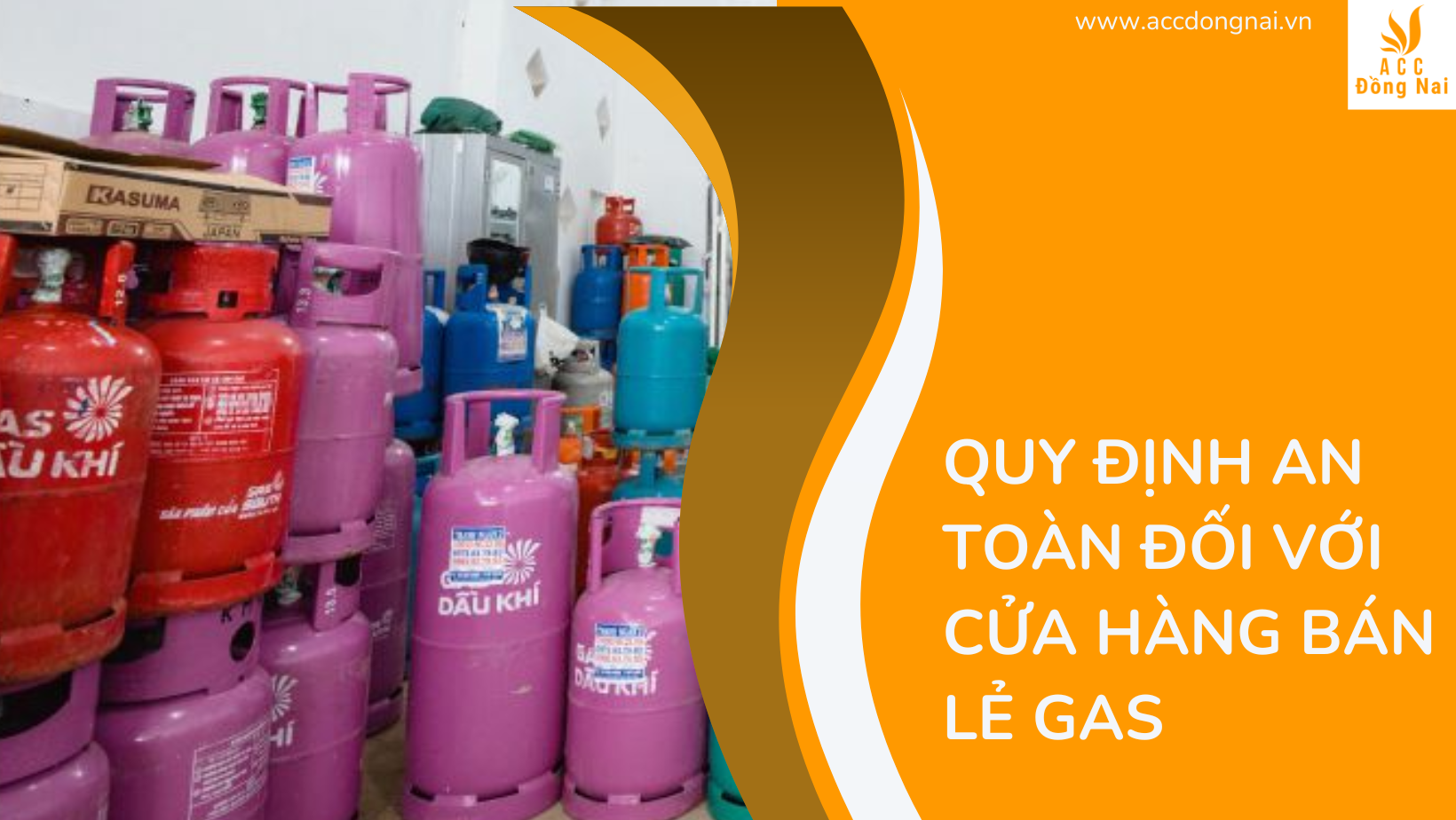 Quy định an toàn đối với cửa hàng bán lẻ gas